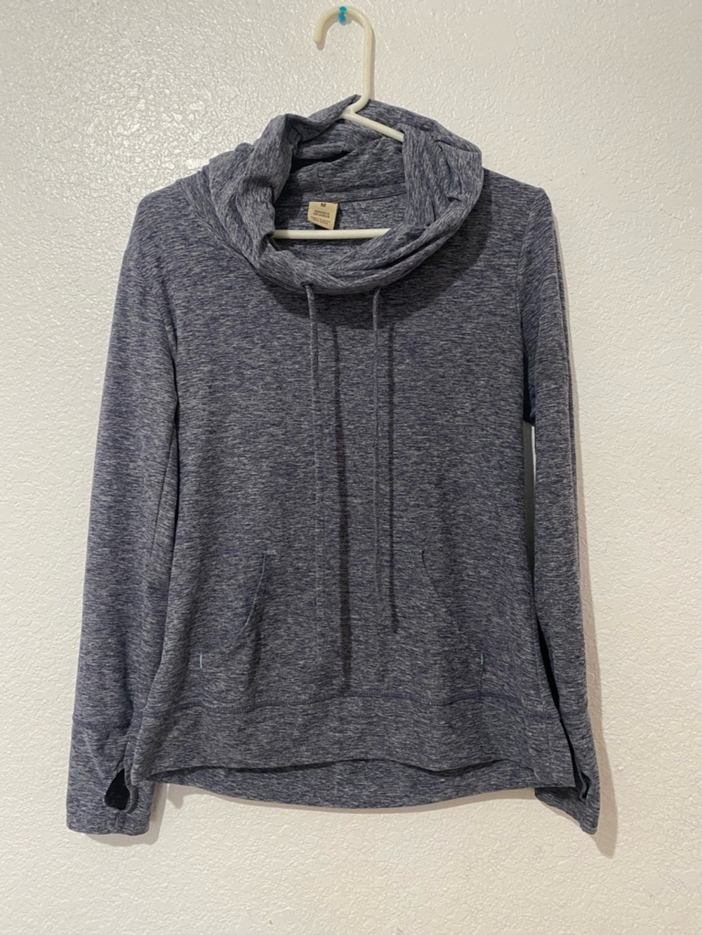 Balance Collection Cowl Neck Hoodie Women’s Medium Thumbhole Athletic Top